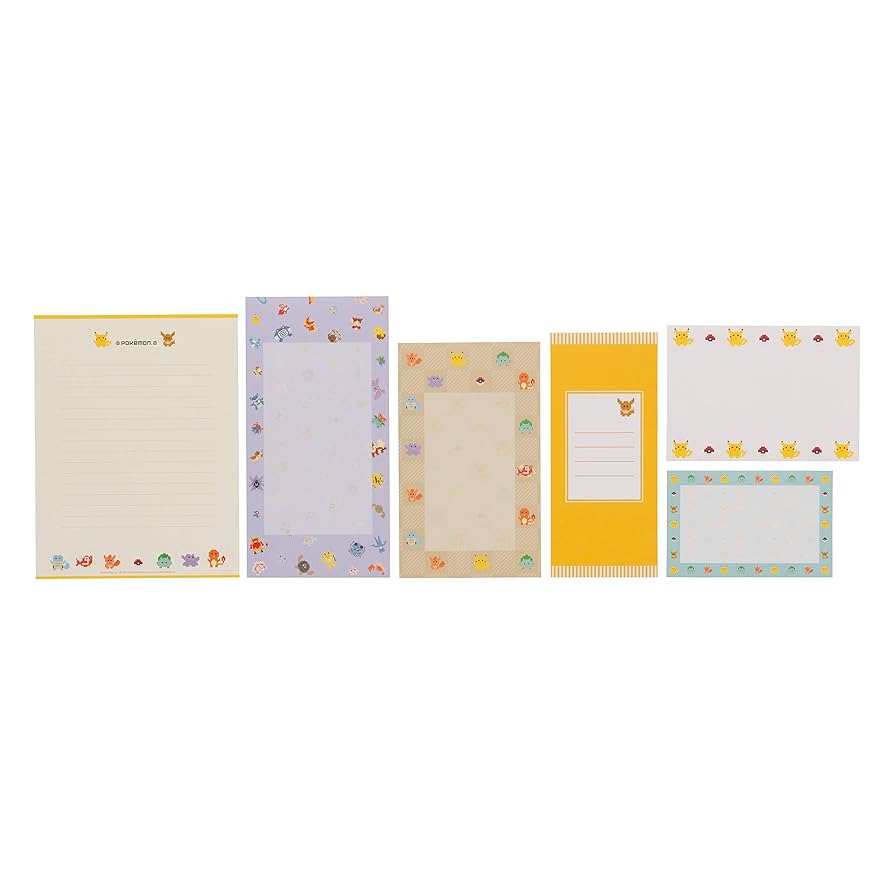 Amazon.co.jp: ポケモンセンターオリジナル レターセット BL